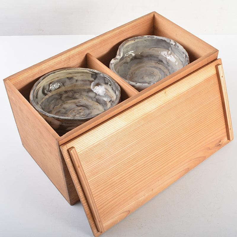 和食器 萬古焼 阿須賀陶苑造 鉢 六客 共箱 V R7048