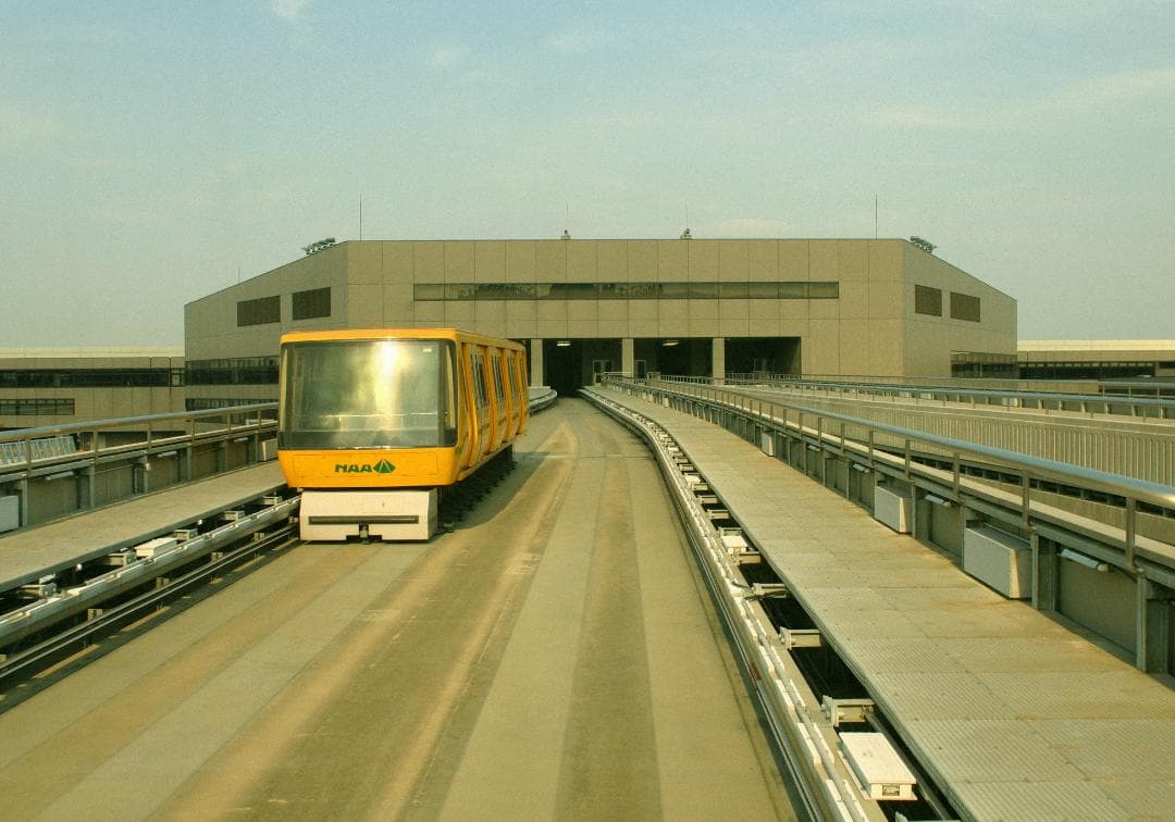 オリジナルプリント ヨコギアラオ 005_1 成田空港コンコース 2011年