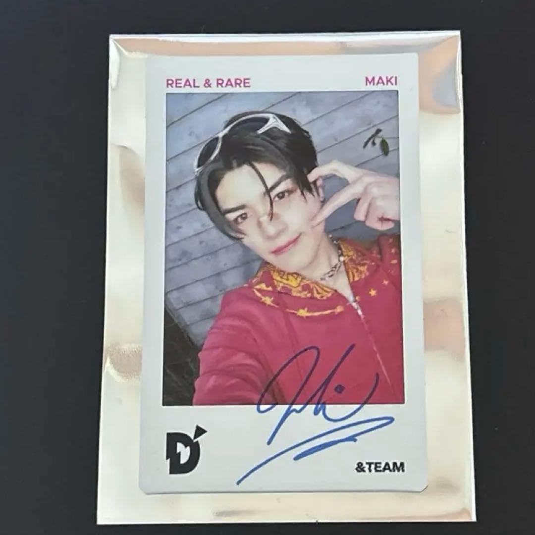 &TEAM YUMA ユウマ 月波 サイン チェキ 公式品 &team YUMA 直筆サイン