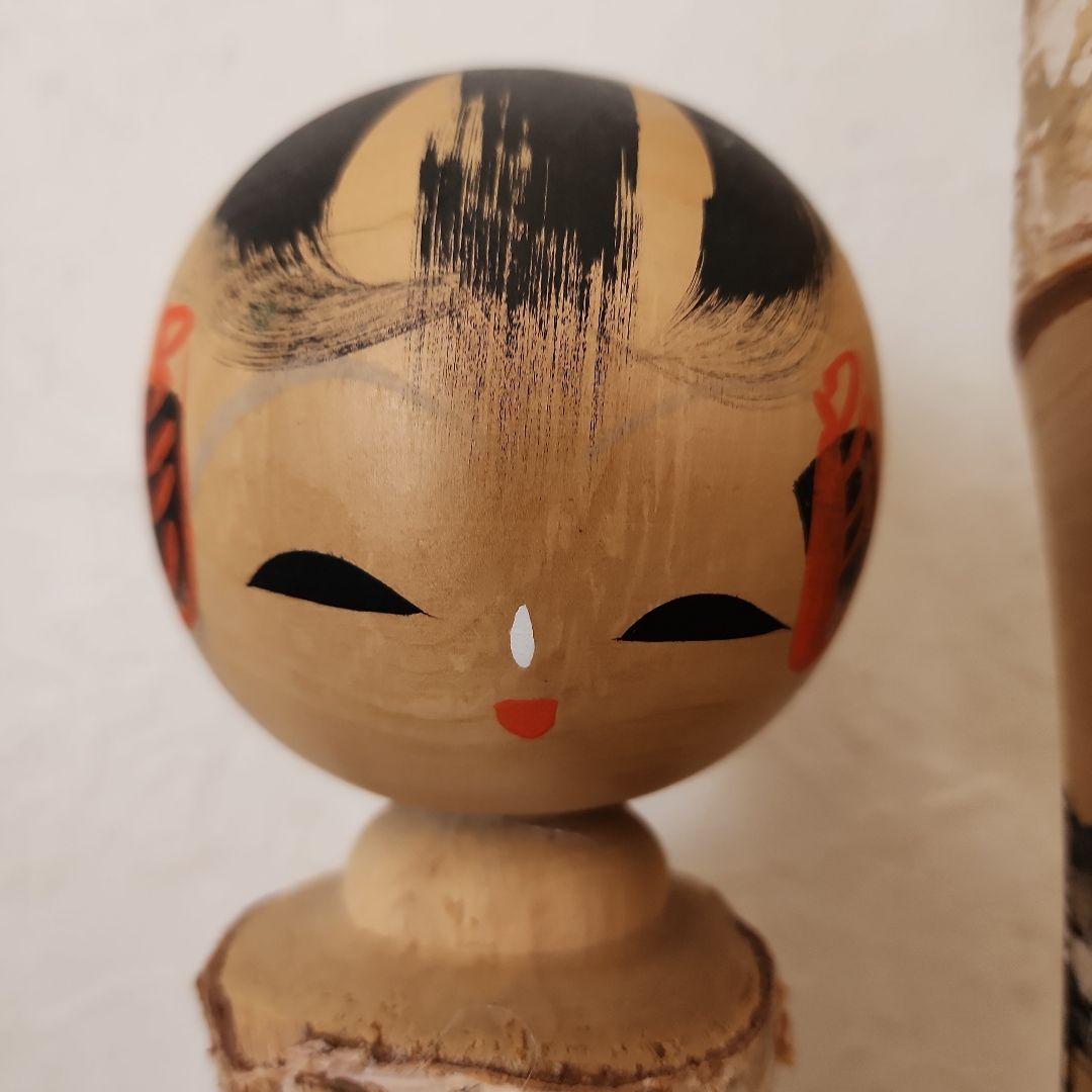 伝統こけし こけし 郷土玩具 創作こけし 工芸品 日本工芸 昭和レトロ