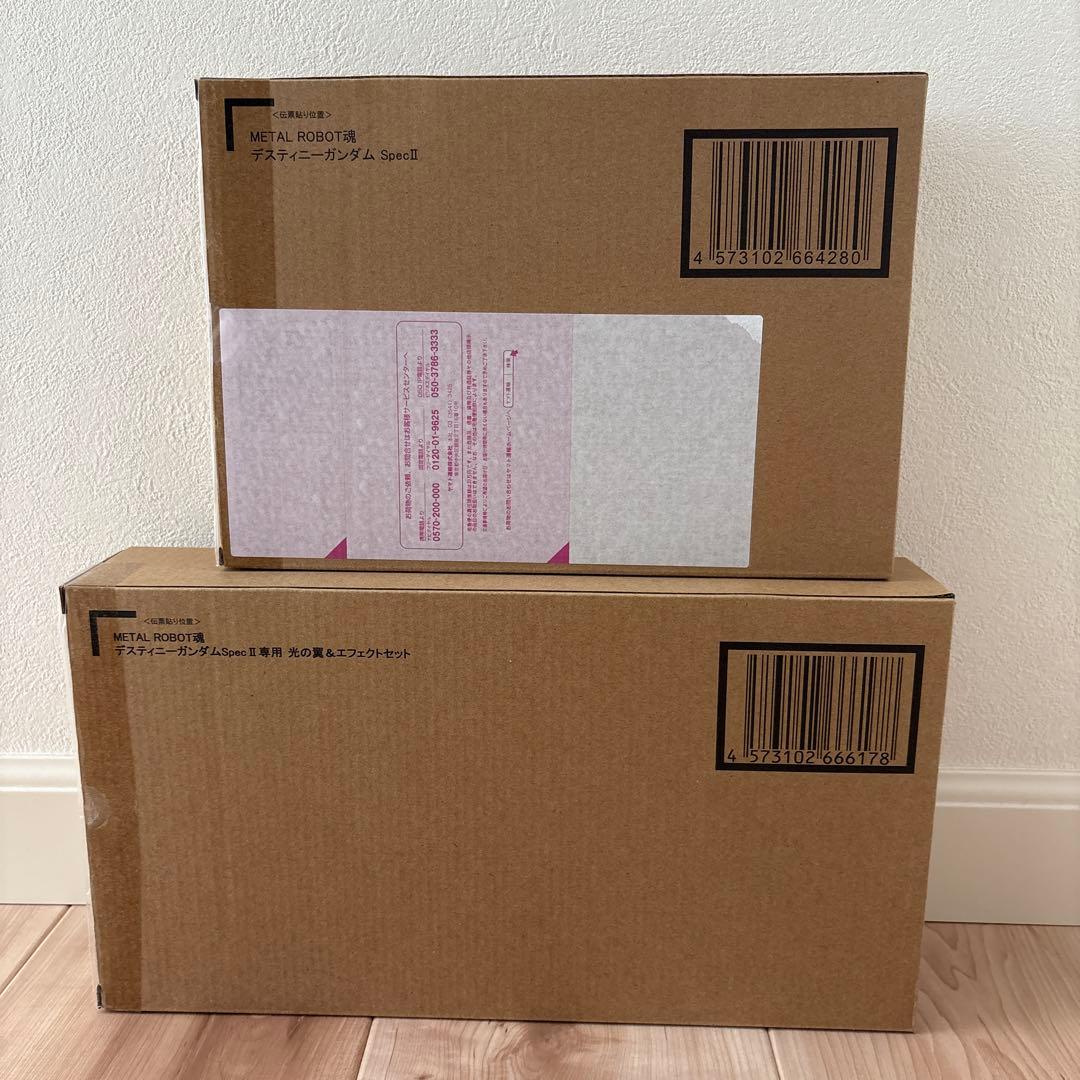 メタルロボット魂 デスティニー・インパルスSPECⅡ ゼウスシルエット 光の翼