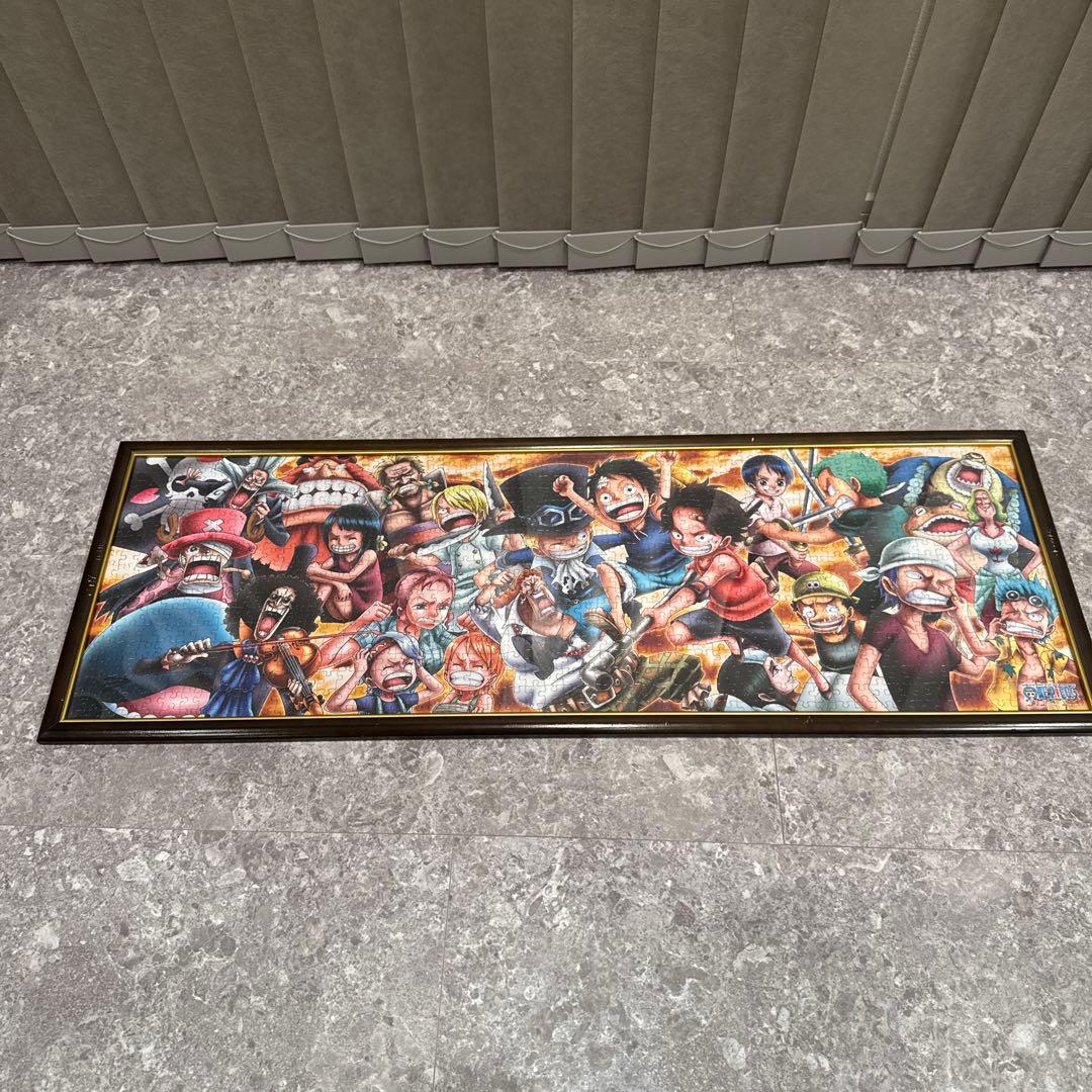 完成品】ワンピースパズル34個セット/アルティメット専用パネル付 完成