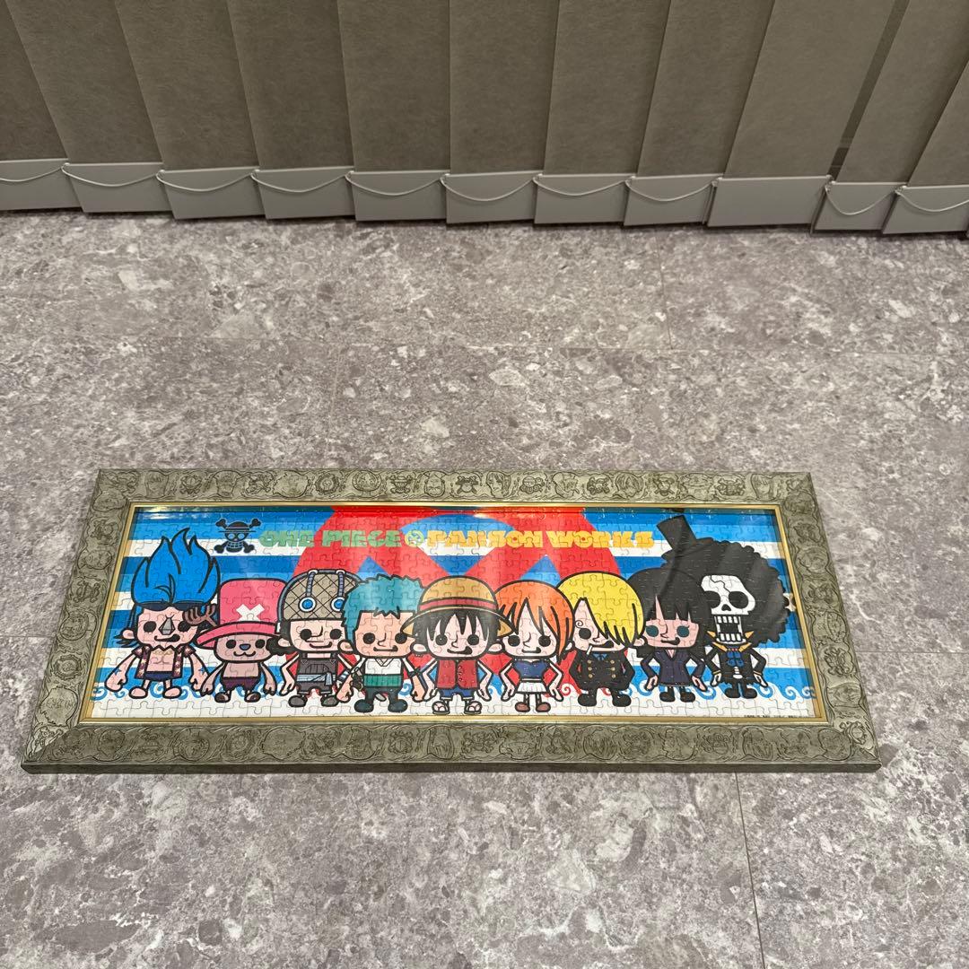 完成品】ワンピースパズル34個セット/アルティメット専用パネル付 完成