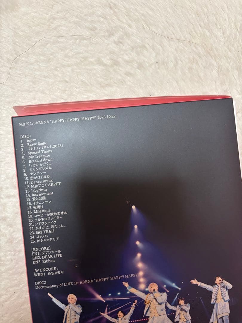 M!LK 1st ARENA HAPPY!HAPPY!HAPPY! 初回限定盤 - メルカリ