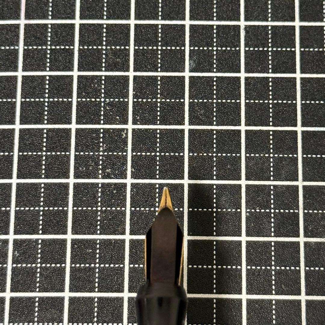 【ジャンク】デラルー 万年筆 エボナイト プランジャー式