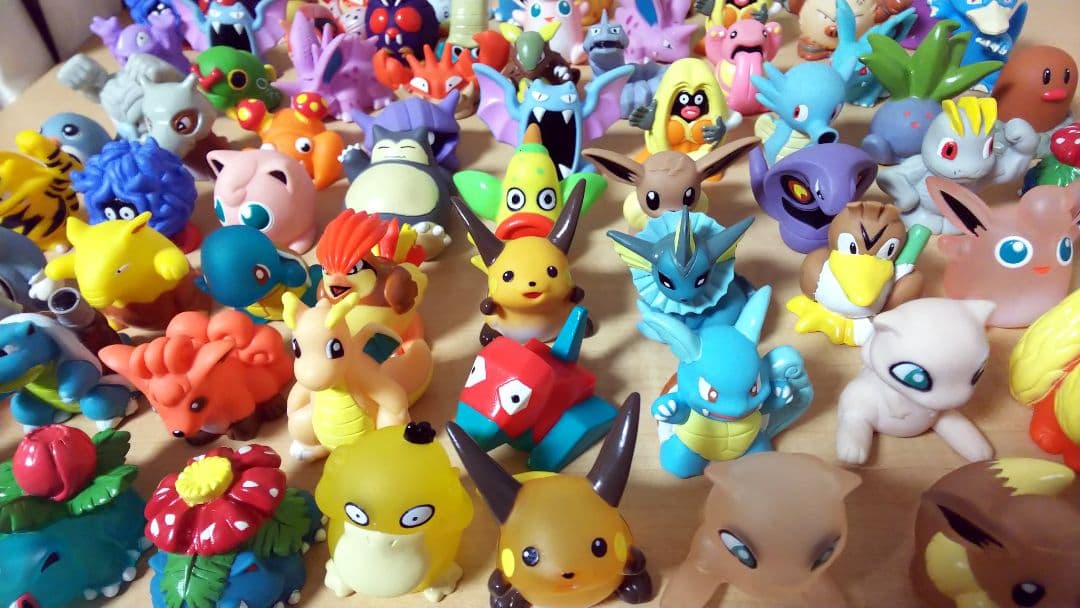 ポケモン 指人形】ポケモン指人形大量まとめ/クリアカラーあり Pocket