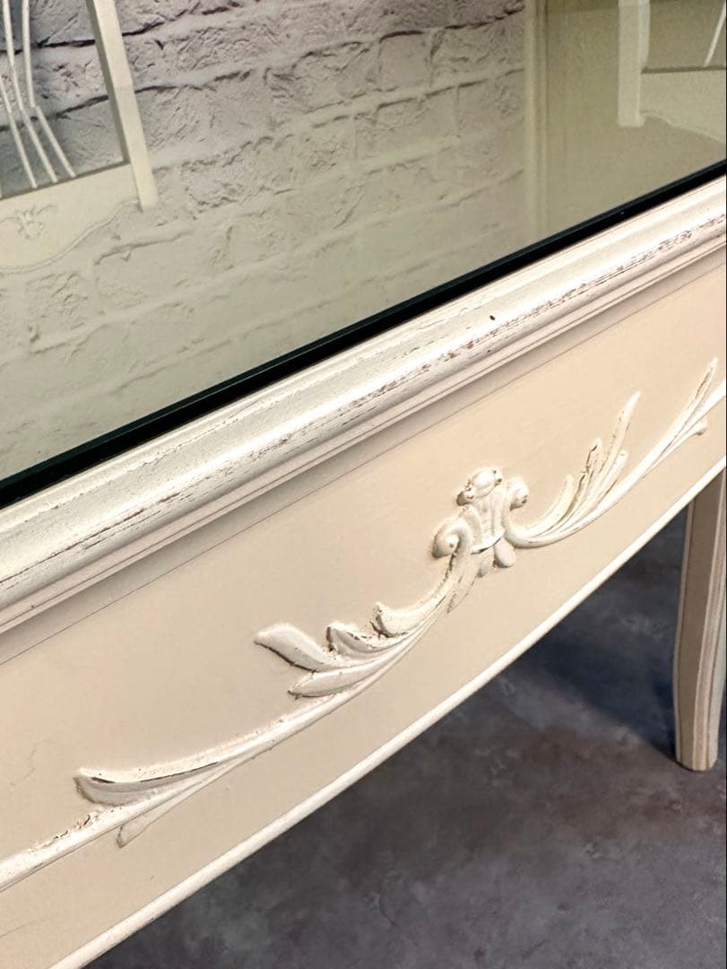 【フランス製】Country Corner ダイニングセット　テーブル＋椅子4脚