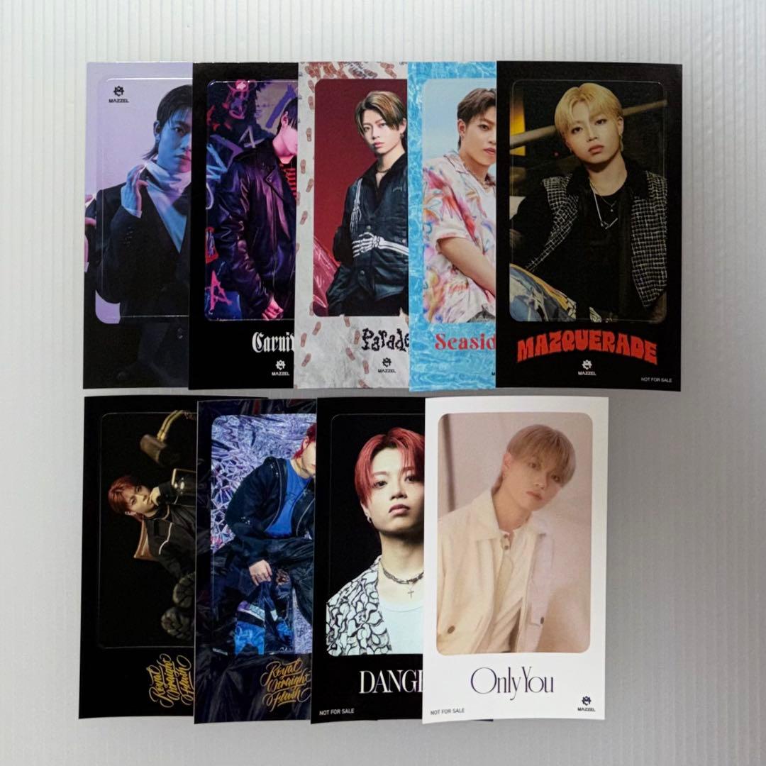 MAZZEL RYUKI リュウキ ICカードステッカー 9枚 - メルカリ