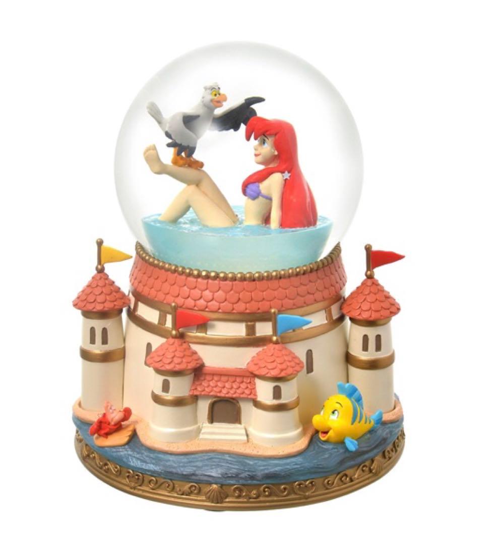 ディズニーストアアリエルリトルマーメイド スノードームスノーグローブ