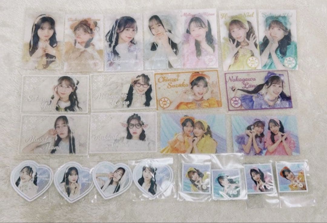 フルーツジッパー ペンライト アクキー トレカ