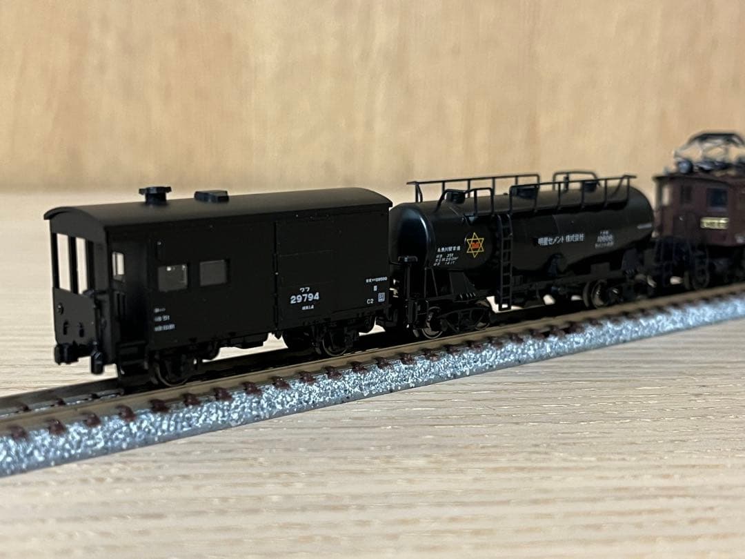 KATO ED19+タキ10600 セメント輸送列車〈明星セメント〉6両セット 10