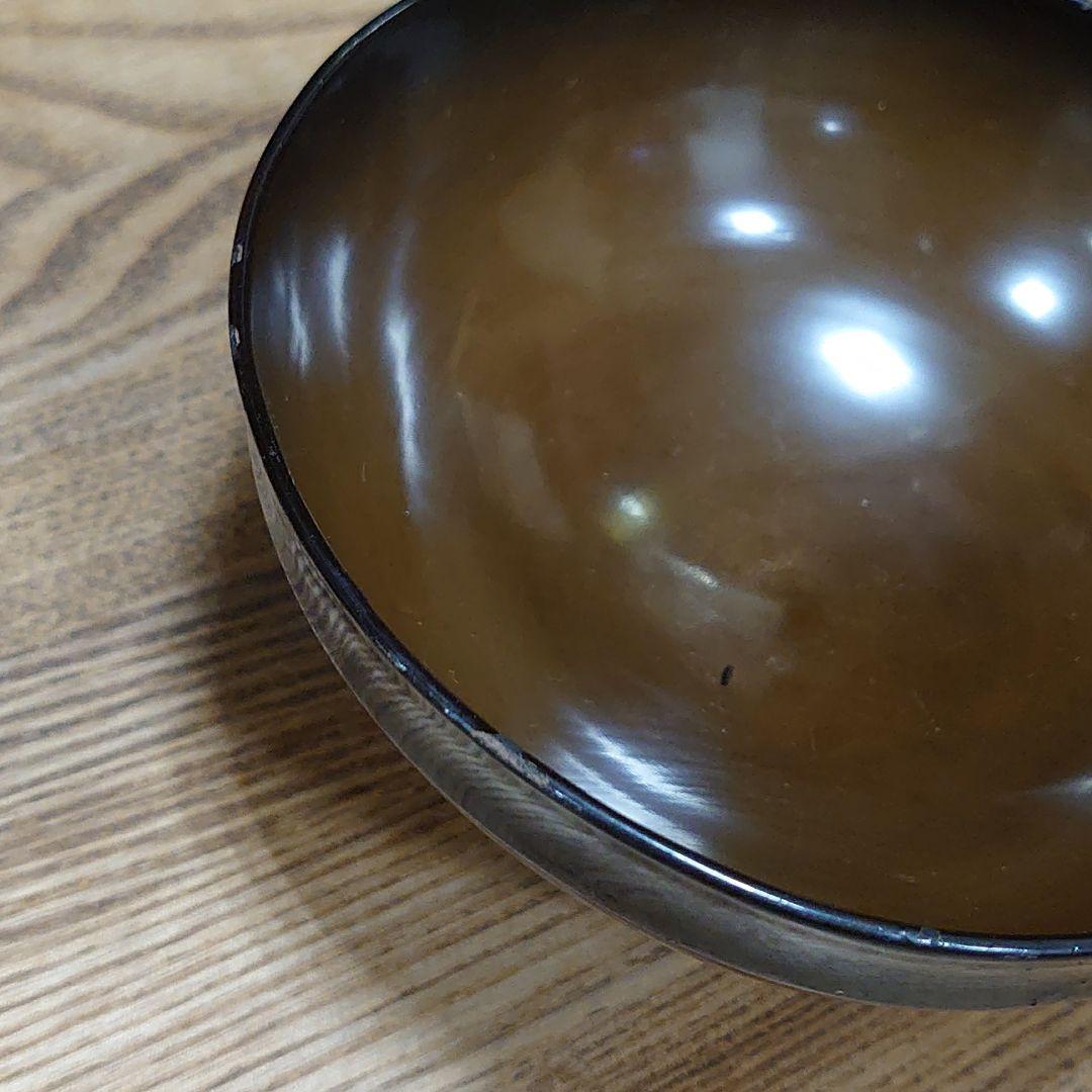 昔の吸物椀8客セット「あA14 漆器 蒔絵 千鳥 明治 大正 昭和 江戸骨董