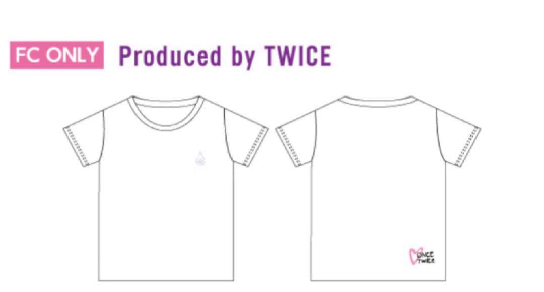 ☆TWICE 2019直筆サイン入り Tシャツ