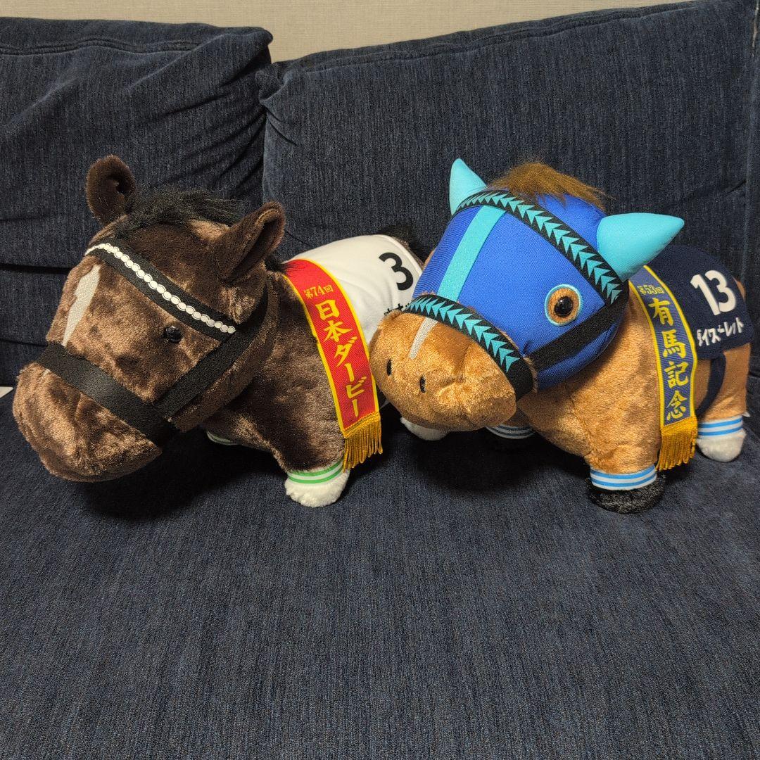 ダイワスカーレット ウオッカ ぬいぐるみ ふわふわBIG サラブレッド