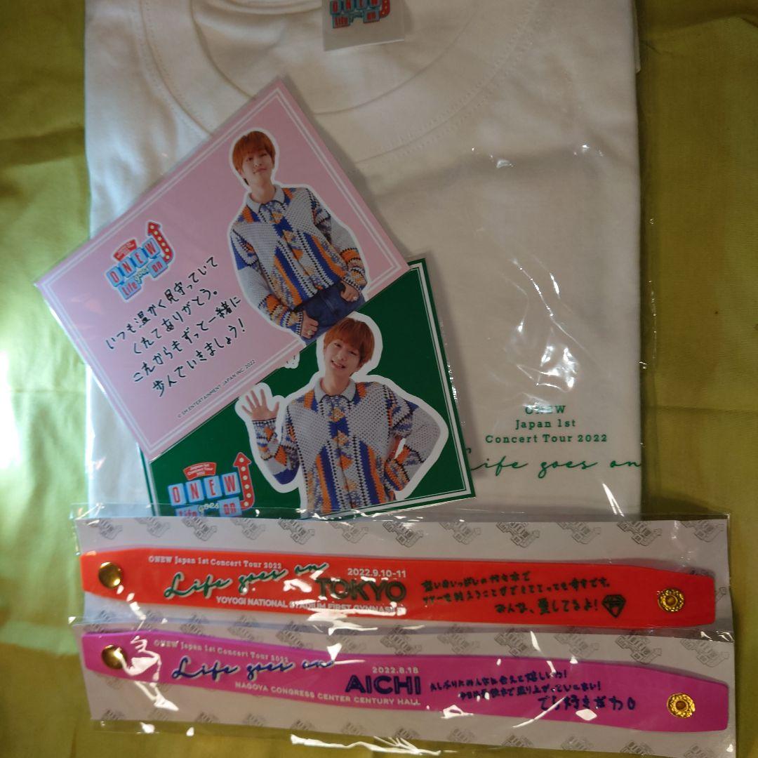 SHINee オニュ ソロコン Tシャツ ラバーバンド ポストカードセット