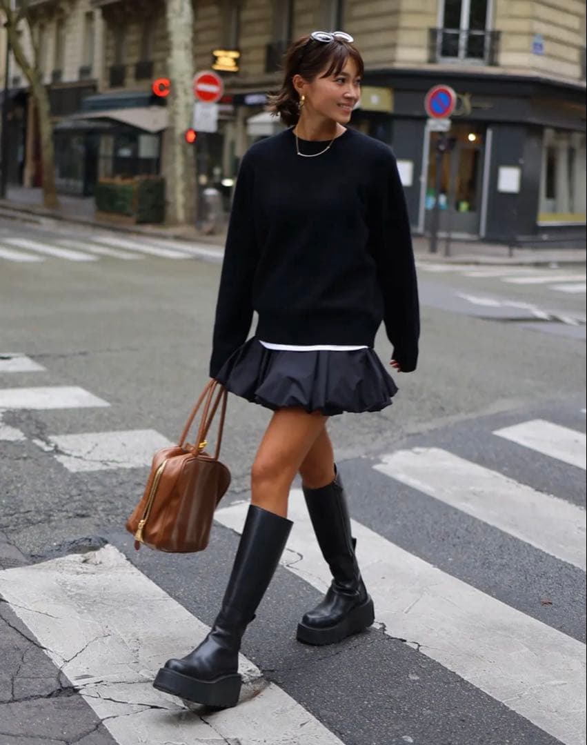 いちご⭐︎★gypsohila★Active Culotte(Black)