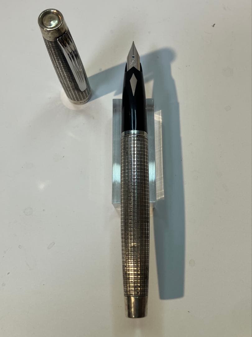 プラチナ万年筆 プラチナ・プラチナ 1st 太軸 象嵌・Pt合金ニブ EF
