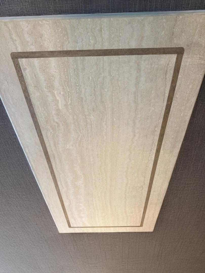 IDC大塚家具 ダイニングテーブル「IM5450」天然石 トラバーチン