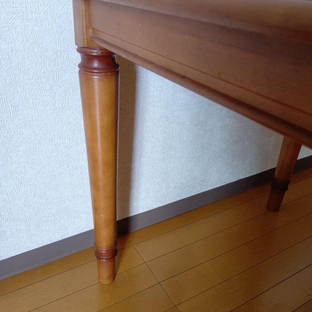 マルニ木工 地中海 片バタ式ダイニングテーブル 15万 伸長式