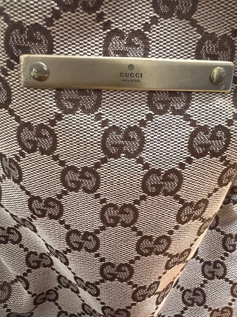 超希少／GUCCI ペットキャリー GG柄 キャンバス