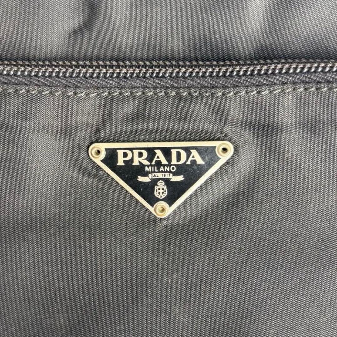 極美品 PRADA プラダ ショルダーバッグ カメラバッグ ナイロン レザー