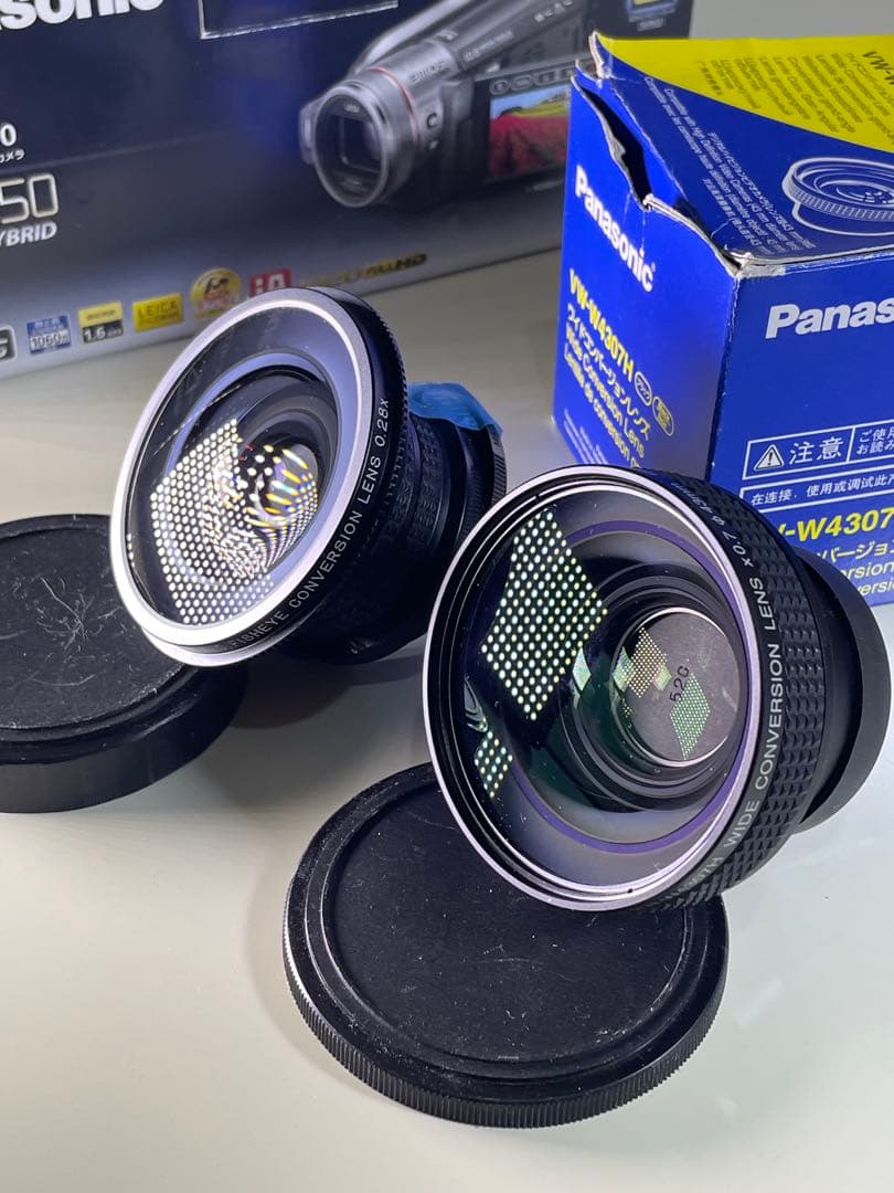 値下げしました【ワイコン＆フィッシュレンズ付き】HDC-HS350 SD/HDD