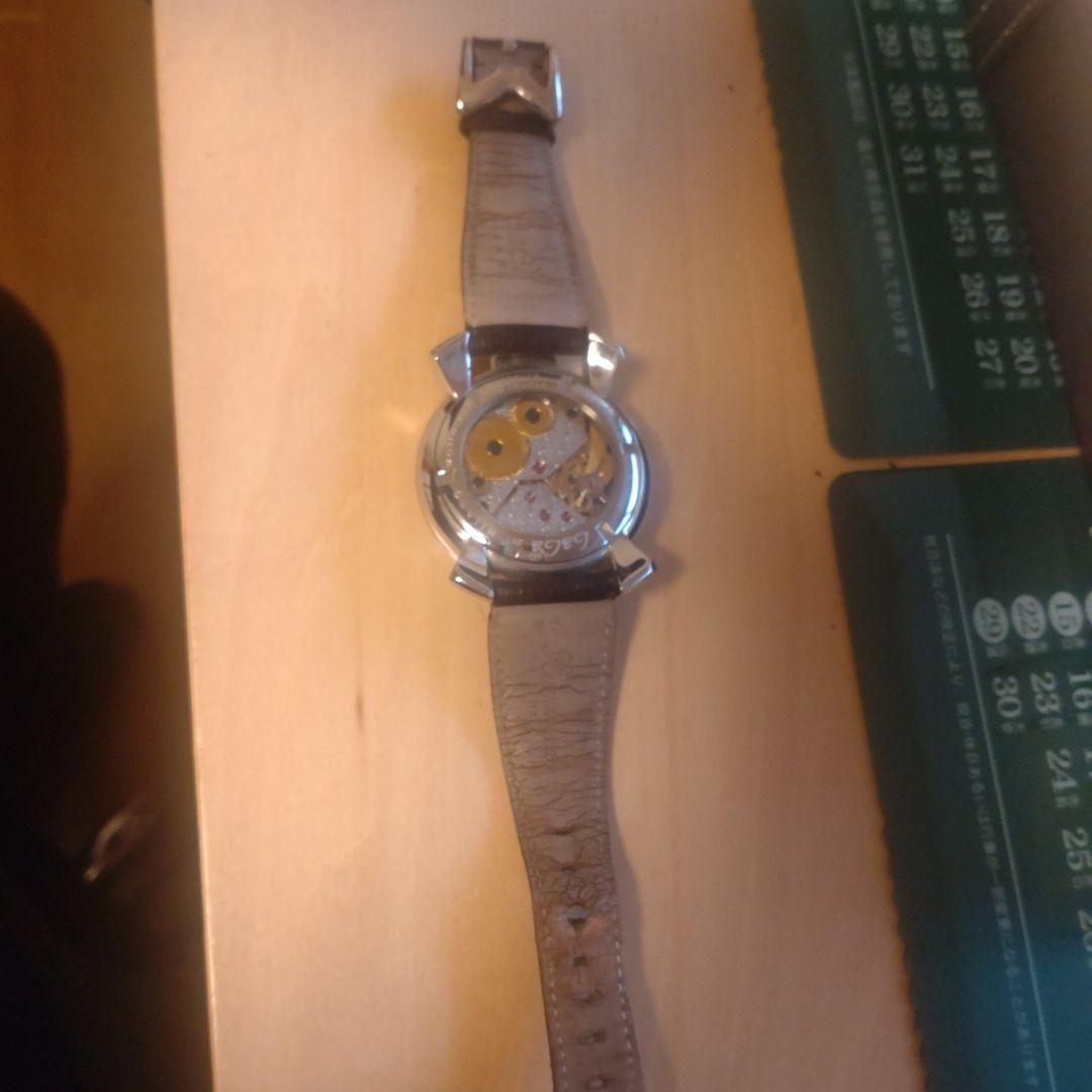 GaGaMilano ガガミラノ 手巻き時計 黒