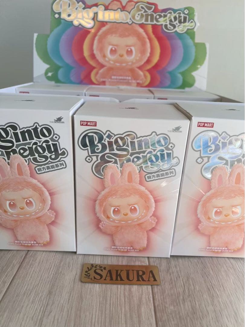 ⭐️【正規品】ラブブ Labubu Big into Energy 3ピース