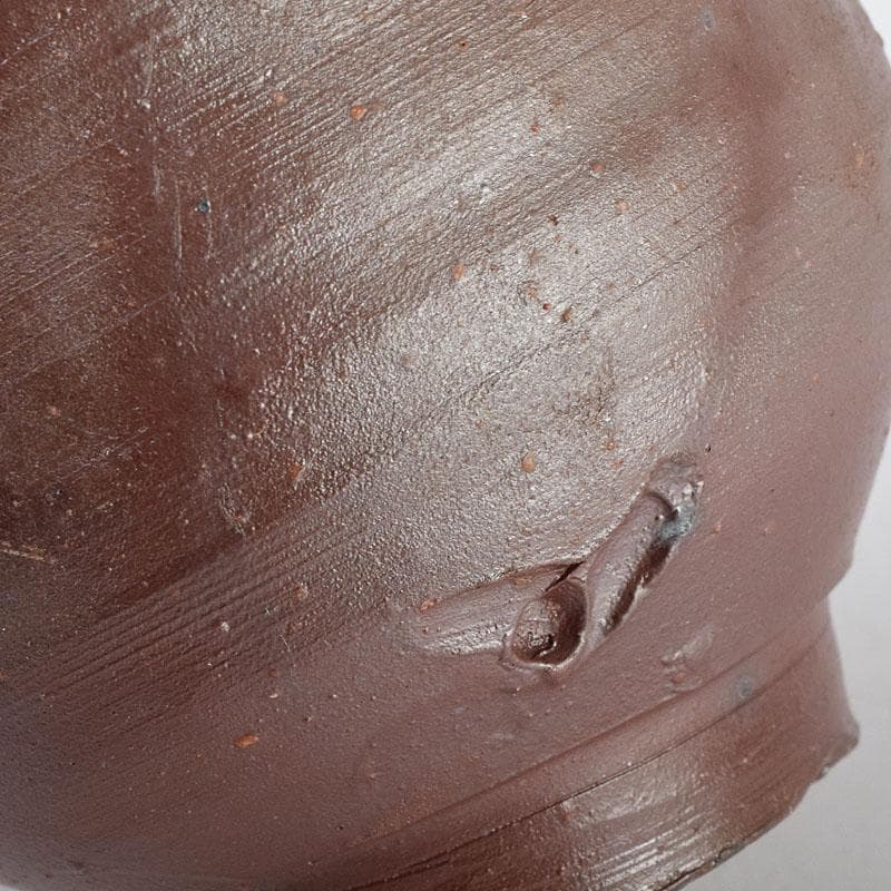 備前焼 人間国宝 藤原雄作 盃 ぐい呑 共布共箱 C R9249 - メルカリ