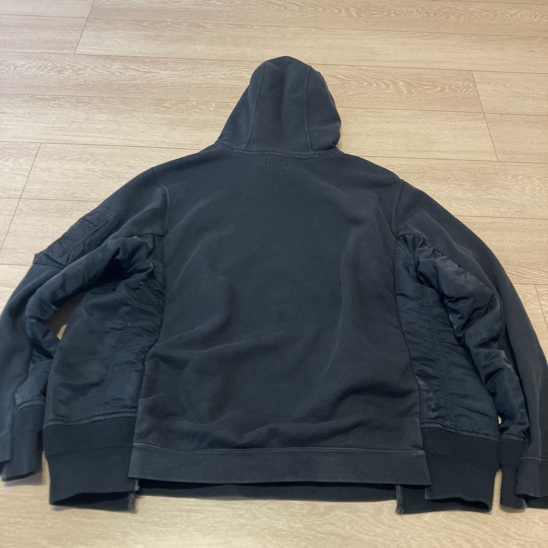 NIKE × SACAI 19SS パーカー　ナイキ　サカイ　サイズ4 希少