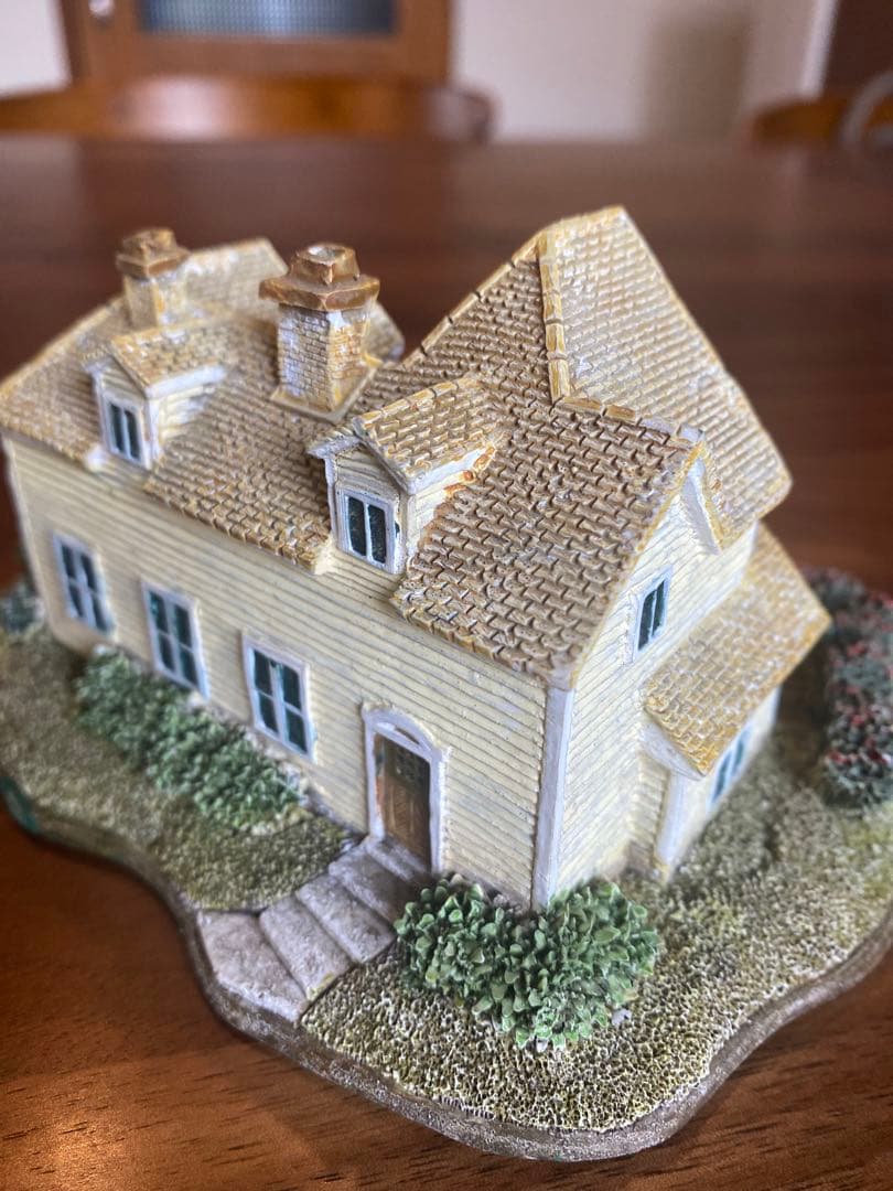 英国 G HOUSE ヴィンテージ ミニチュアハウス 置物 - メルカリ