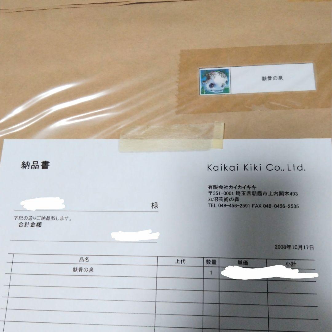 未開封品 青島千穂 骸骨の泉 2008 サイン入り 300枚限定 - メルカリ