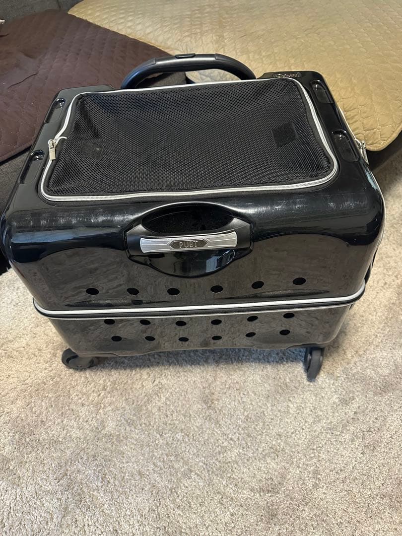 犬用キャリーバッグ・キャスター付き PUBT