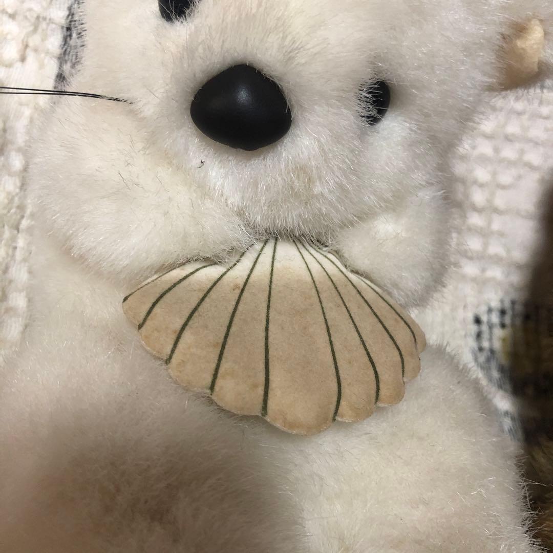 昭和レトロ　ヴィンテージ ファースト社　ラッコ　ぬいぐるみ　2コ　中古品