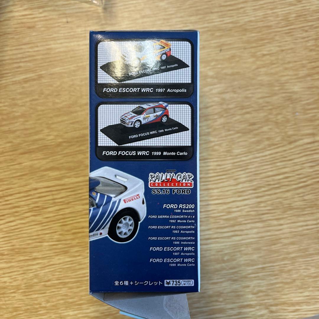 フォードRALLY CAR COLLECTION コンプリート7台セット限定１
