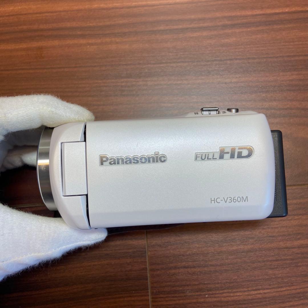 Panasonic HC-V360M ビデオカメラ ほぼ新品 4282 Panasonic HC-V360M-W