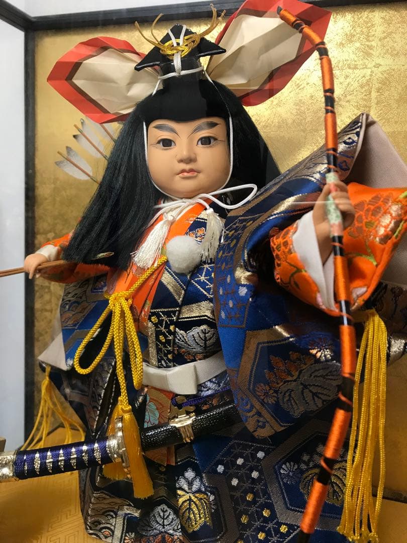五月人形 武者人形 鳴弦 三盛竜光作 - メルカリ