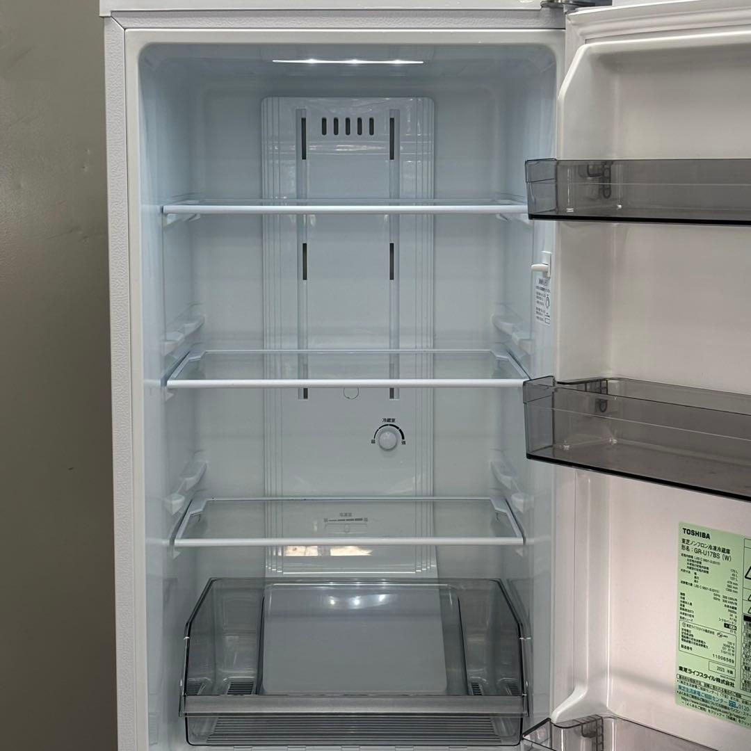 ∞ちょび◎2023年製 東芝 170L 2ドア GR-U17BS（W）
