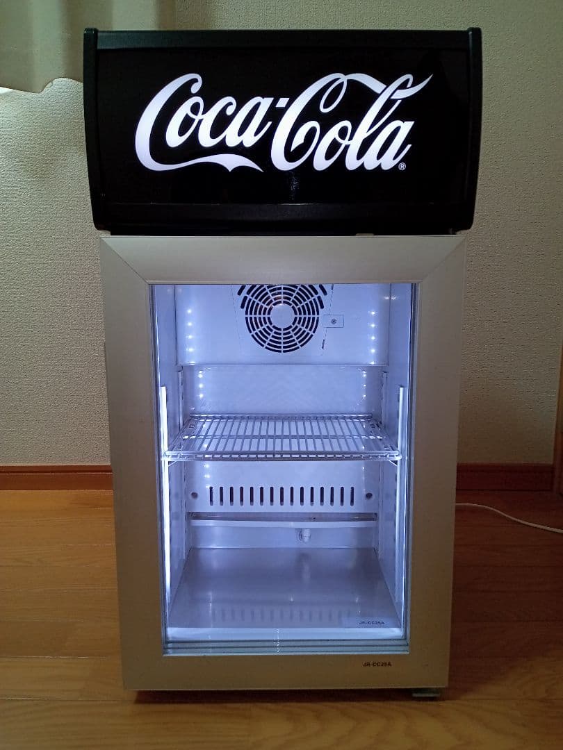 ハイアール 冷蔵庫 ショーケース JR-CC25A 2014年製 コカコーラ