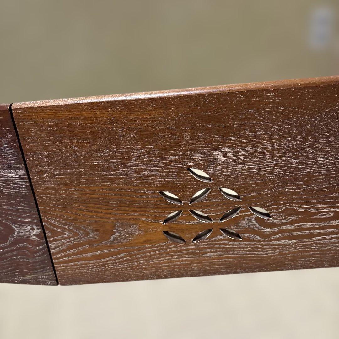 茶道具】桑七宝板風炉先（紙箱）