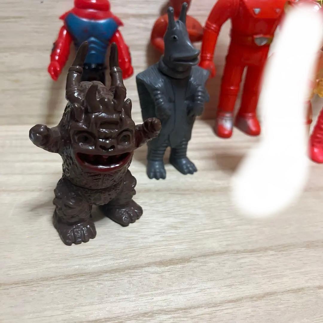 希少ブルマァク ミニ ソフビ 当時物無版権 ウルトラマン 怪獣