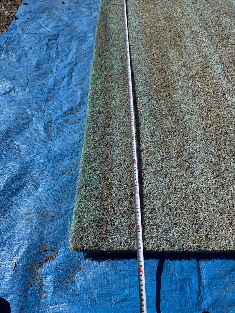 3枚セット ビニロック ろ材 全長2m 錦鯉 金魚 池 濾過層 フィルター