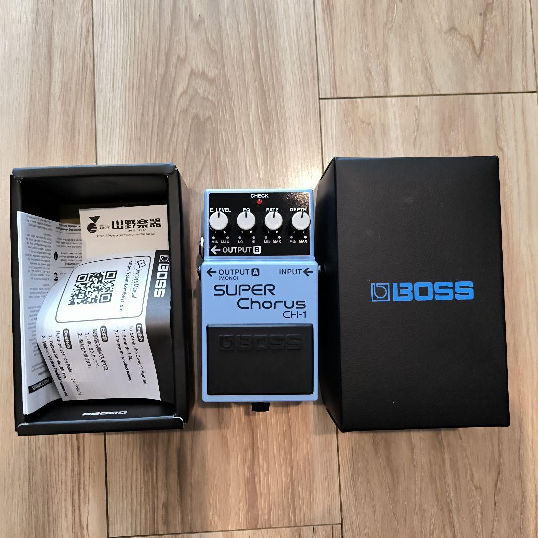 boss CH-1 エフェクター　コーラス　美品 BOSS CH-1 SUPER Chorus ステレオコーラス エフェクター ボス CH1