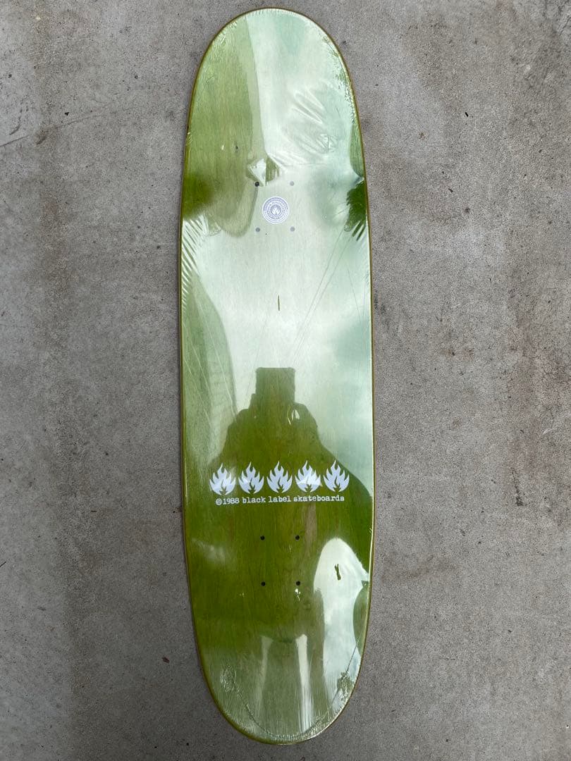 スケートボード Black label black cat 9 X 32.2 WB14.38