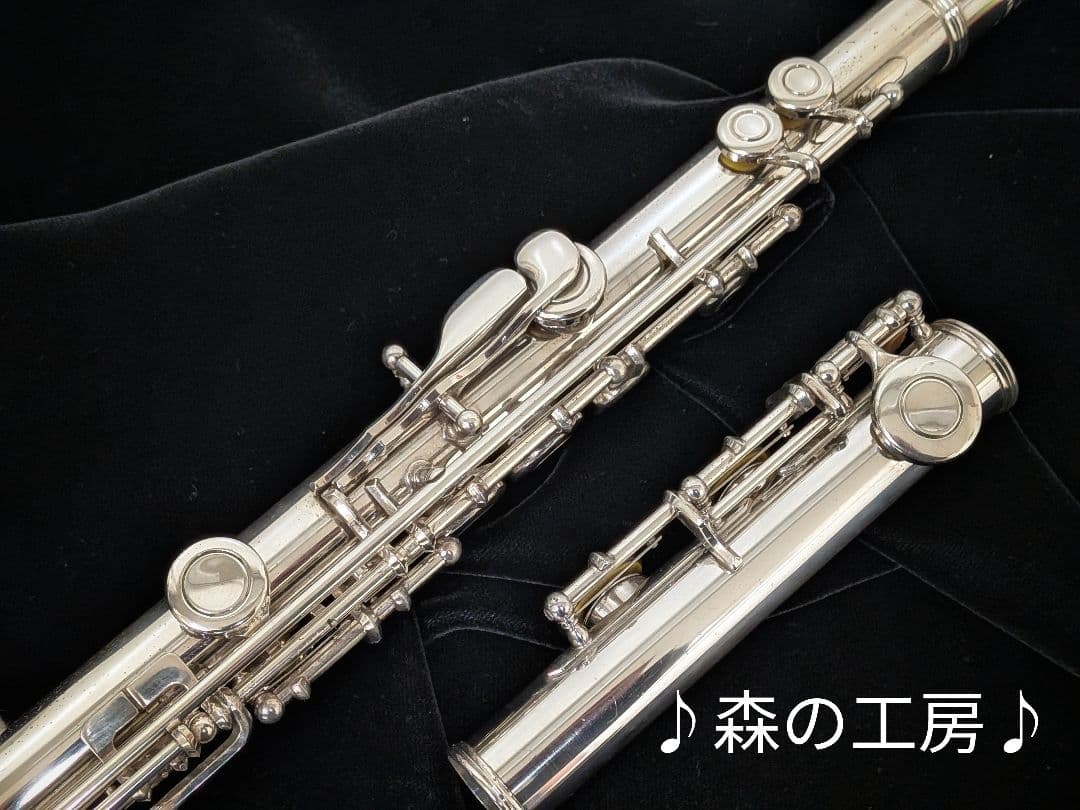 中古フルート専門店‼️部活応援‼️頭部管銀製 ヤマハフルートYFL311 E