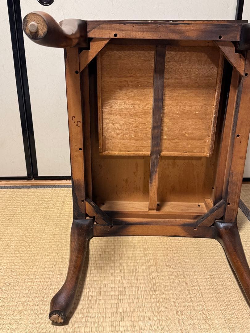 ブランド不明 アンティーク サイドテーブル 猫脚の通販はau PAY