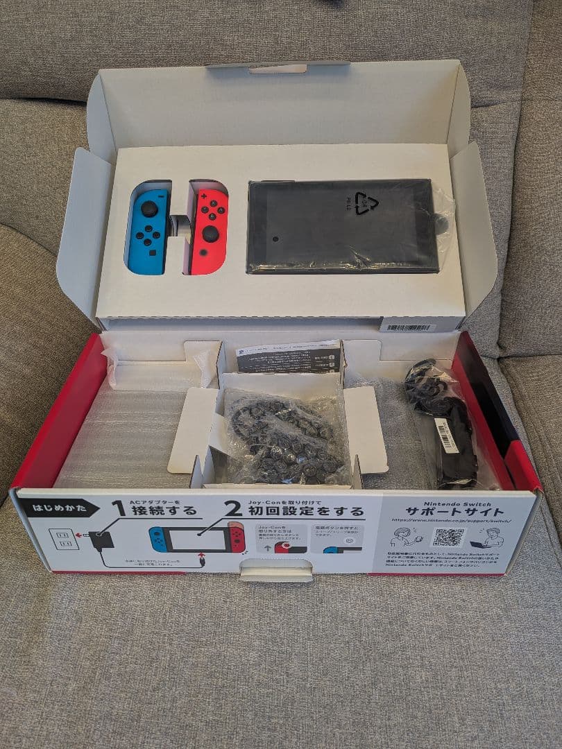 ★当日発送可能★Nintendo Switch 本体 青/赤 Joy-Con付き