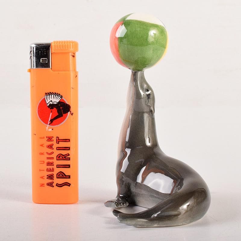 ロイヤルコペンハーゲン ミニサーカスコレクション アシカとボール V R7833