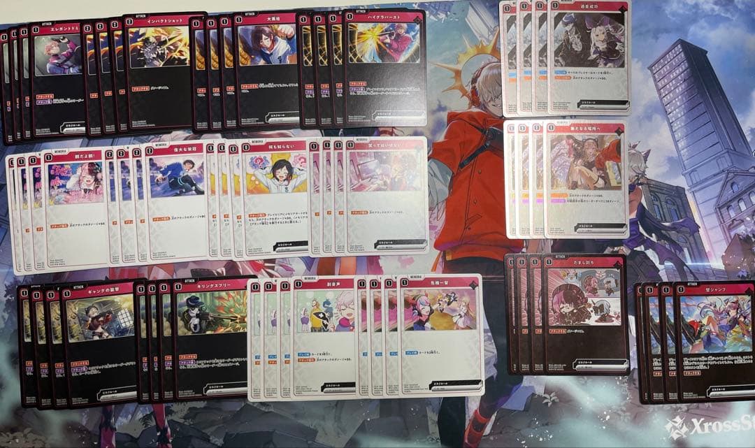 クロスタ 第一弾 デッキパーツ4枚セット