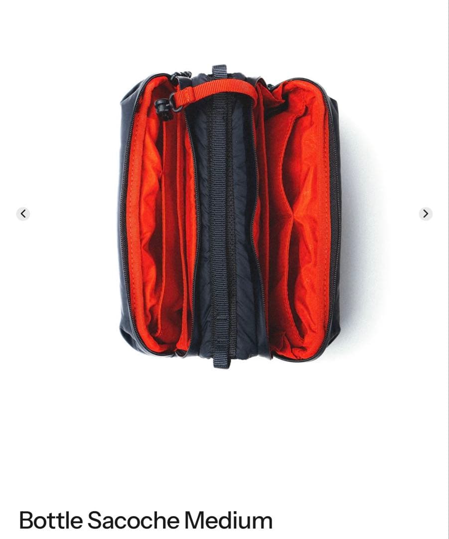 正規品　topologie Bottle Sacoche Medium ブラック